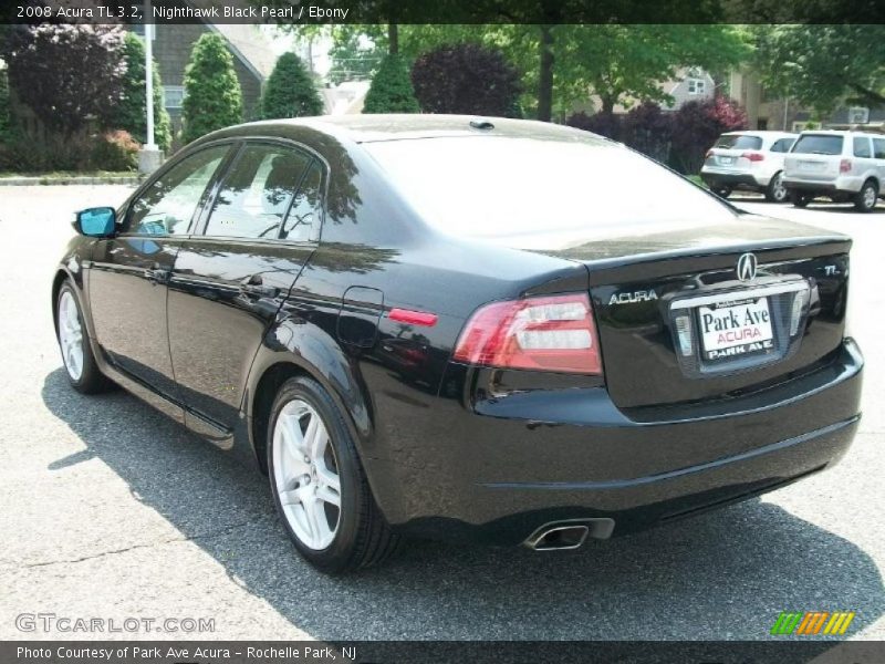 Nighthawk Black Pearl / Ebony 2008 Acura TL 3.2
