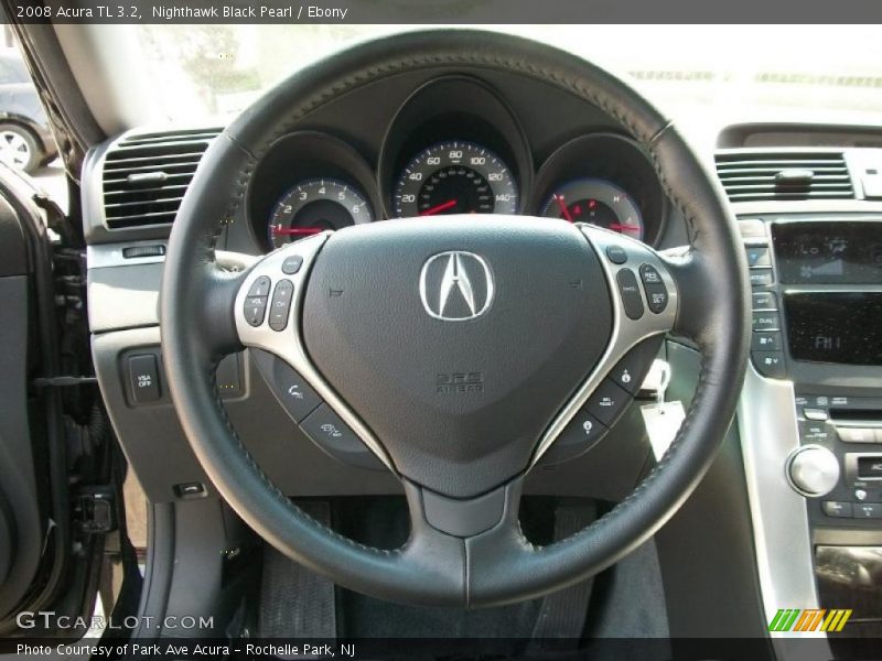 Nighthawk Black Pearl / Ebony 2008 Acura TL 3.2