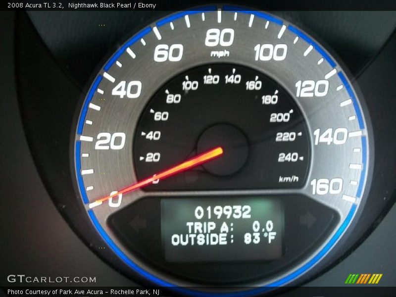 Nighthawk Black Pearl / Ebony 2008 Acura TL 3.2