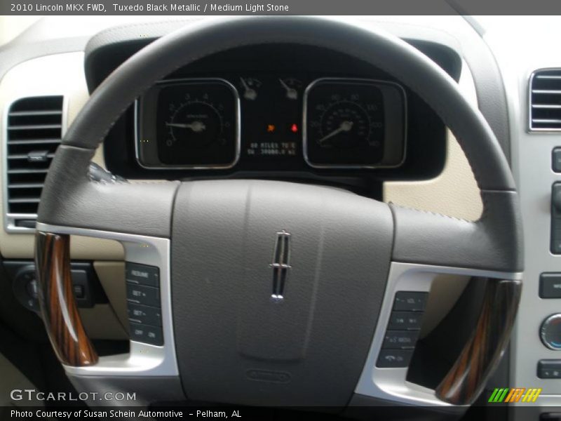 Tuxedo Black Metallic / Medium Light Stone 2010 Lincoln MKX FWD