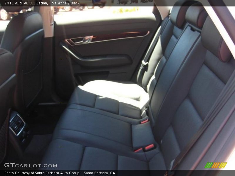 Ibis White / Black 2011 Audi A6 3.2 Sedan