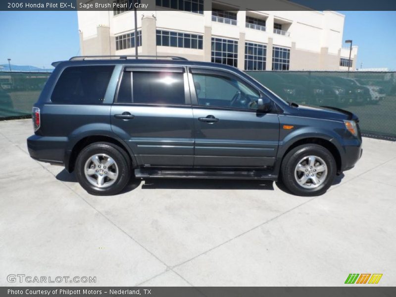 Sage Brush Pearl / Gray 2006 Honda Pilot EX-L