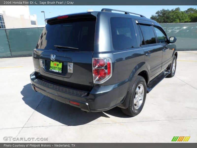 Sage Brush Pearl / Gray 2006 Honda Pilot EX-L