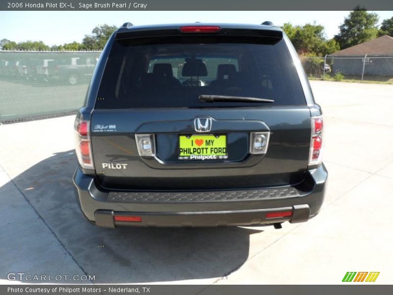 Sage Brush Pearl / Gray 2006 Honda Pilot EX-L