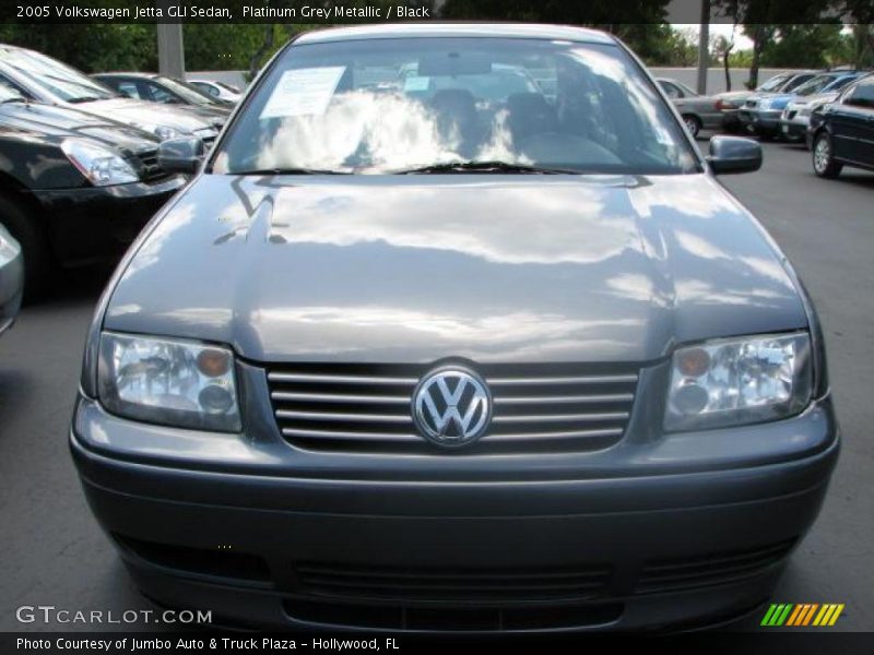 Platinum Grey Metallic / Black 2005 Volkswagen Jetta GLI Sedan