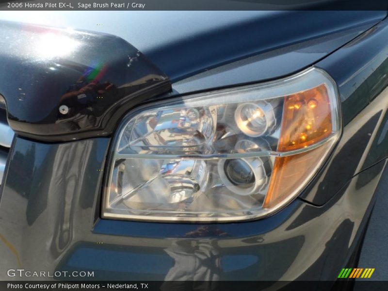 Sage Brush Pearl / Gray 2006 Honda Pilot EX-L