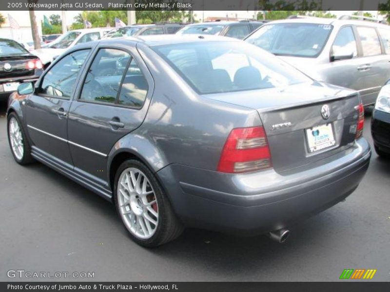 Platinum Grey Metallic / Black 2005 Volkswagen Jetta GLI Sedan