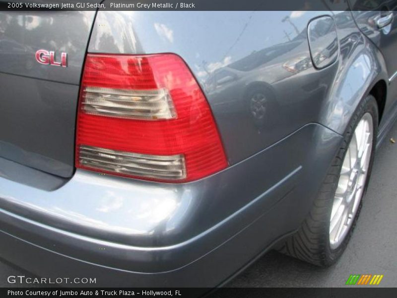Platinum Grey Metallic / Black 2005 Volkswagen Jetta GLI Sedan