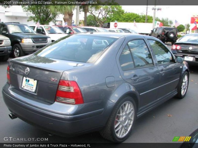 Platinum Grey Metallic / Black 2005 Volkswagen Jetta GLI Sedan
