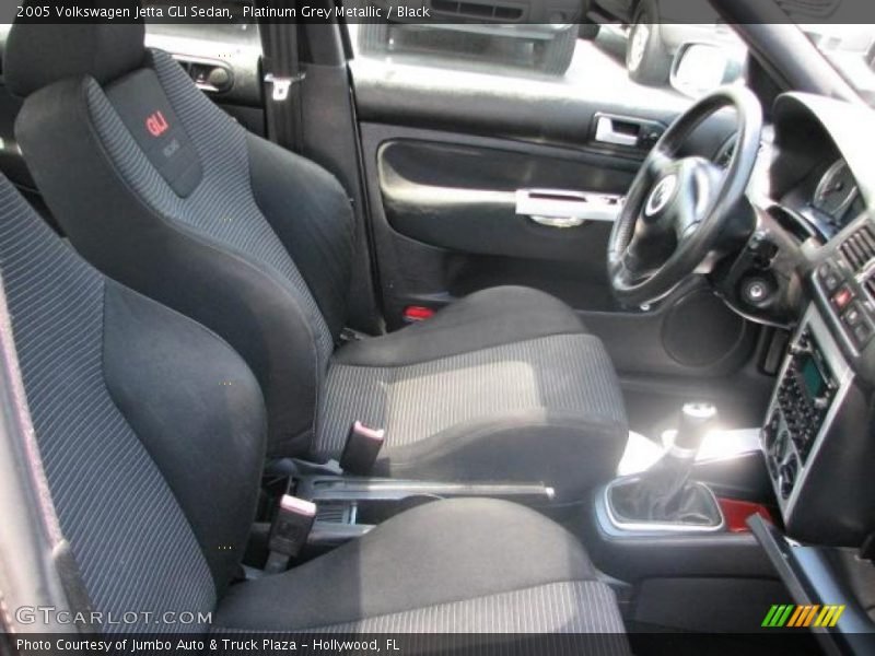 Platinum Grey Metallic / Black 2005 Volkswagen Jetta GLI Sedan