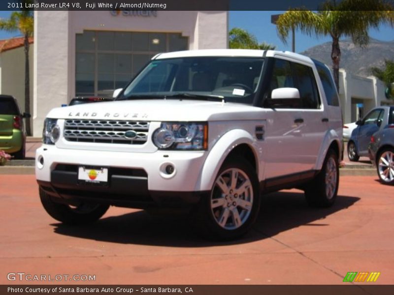 Fuji White / Almond/Nutmeg 2011 Land Rover LR4 V8