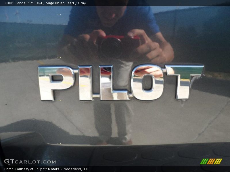 Sage Brush Pearl / Gray 2006 Honda Pilot EX-L