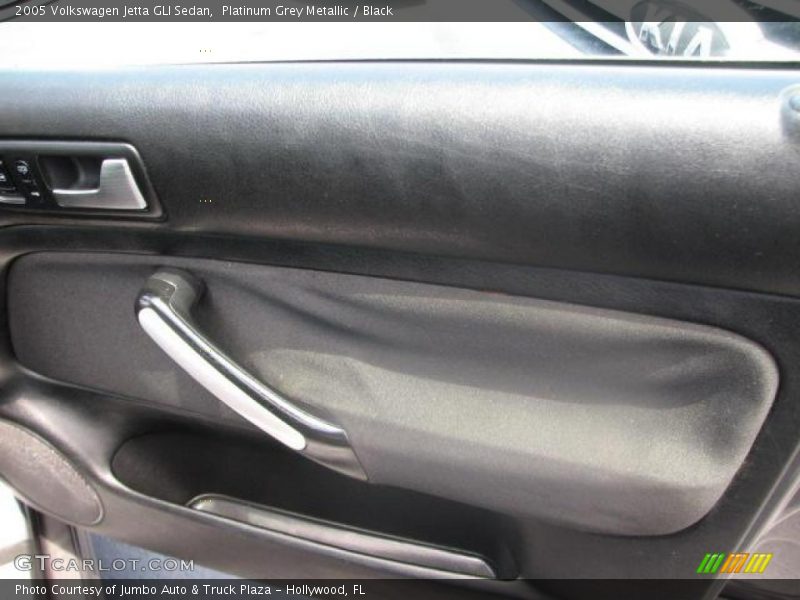 Platinum Grey Metallic / Black 2005 Volkswagen Jetta GLI Sedan