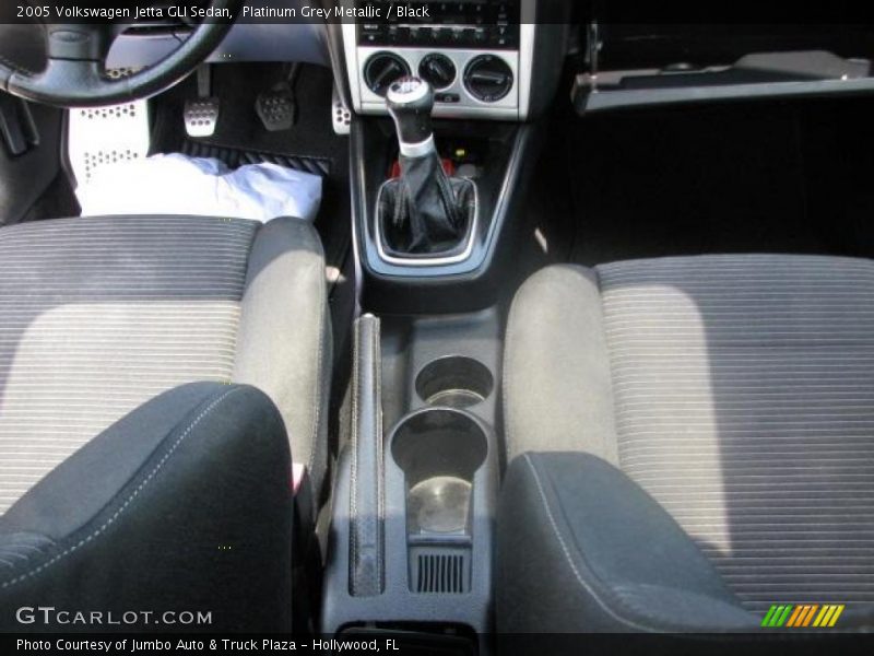 Platinum Grey Metallic / Black 2005 Volkswagen Jetta GLI Sedan