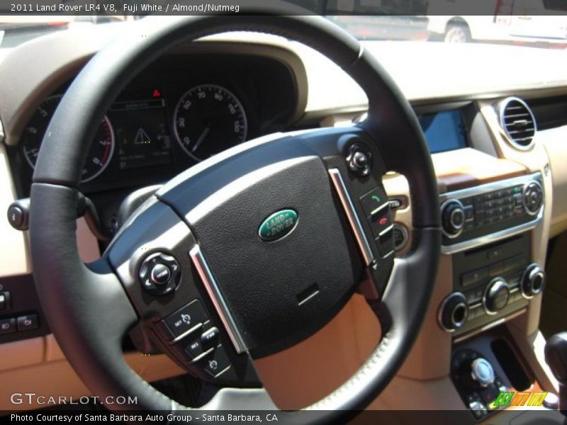 Fuji White / Almond/Nutmeg 2011 Land Rover LR4 V8