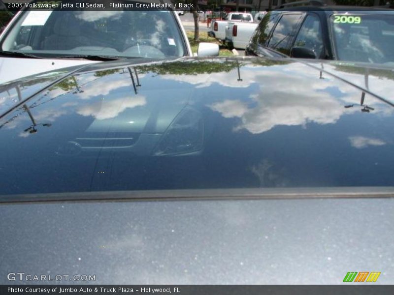 Platinum Grey Metallic / Black 2005 Volkswagen Jetta GLI Sedan