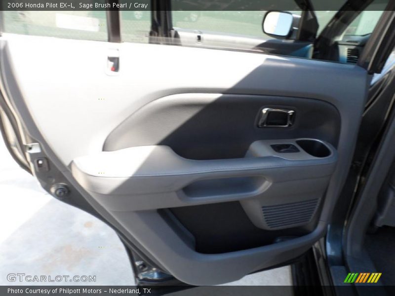 Sage Brush Pearl / Gray 2006 Honda Pilot EX-L