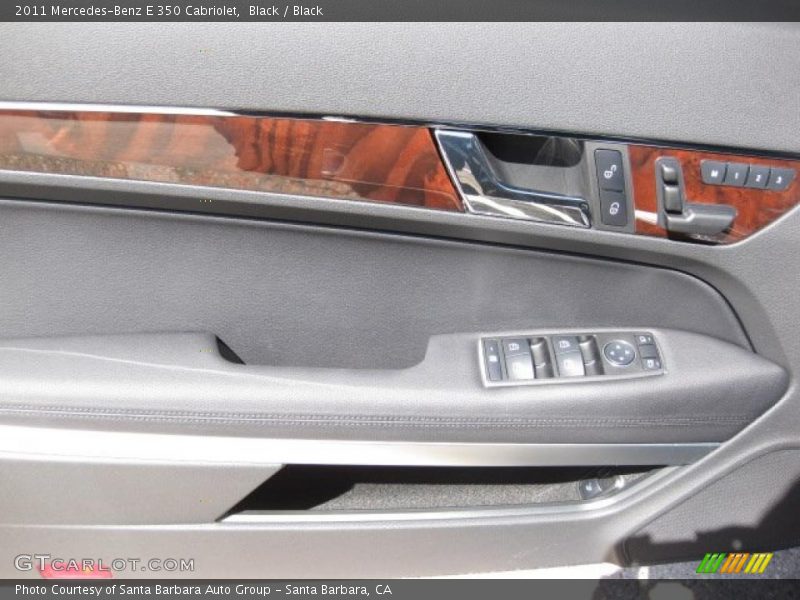 Black / Black 2011 Mercedes-Benz E 350 Cabriolet