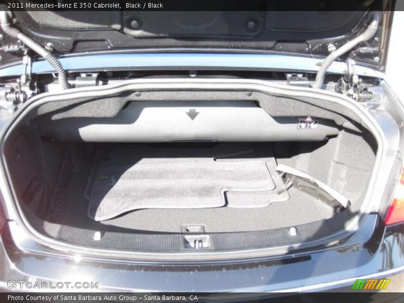 Black / Black 2011 Mercedes-Benz E 350 Cabriolet