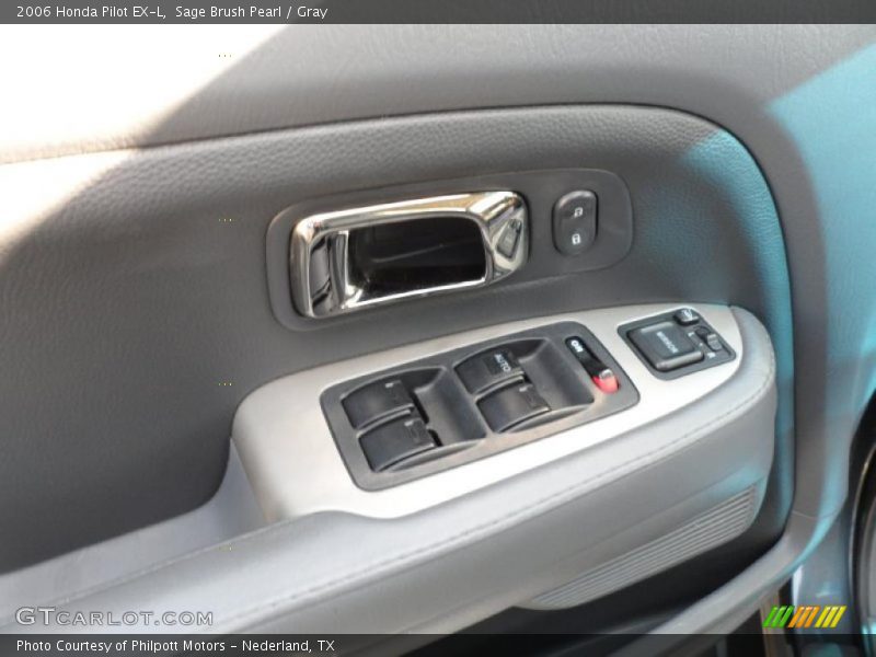 Sage Brush Pearl / Gray 2006 Honda Pilot EX-L