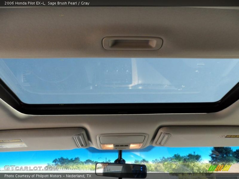 Sage Brush Pearl / Gray 2006 Honda Pilot EX-L