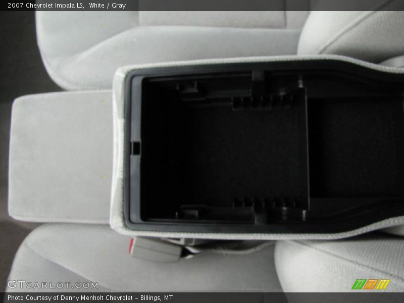 White / Gray 2007 Chevrolet Impala LS