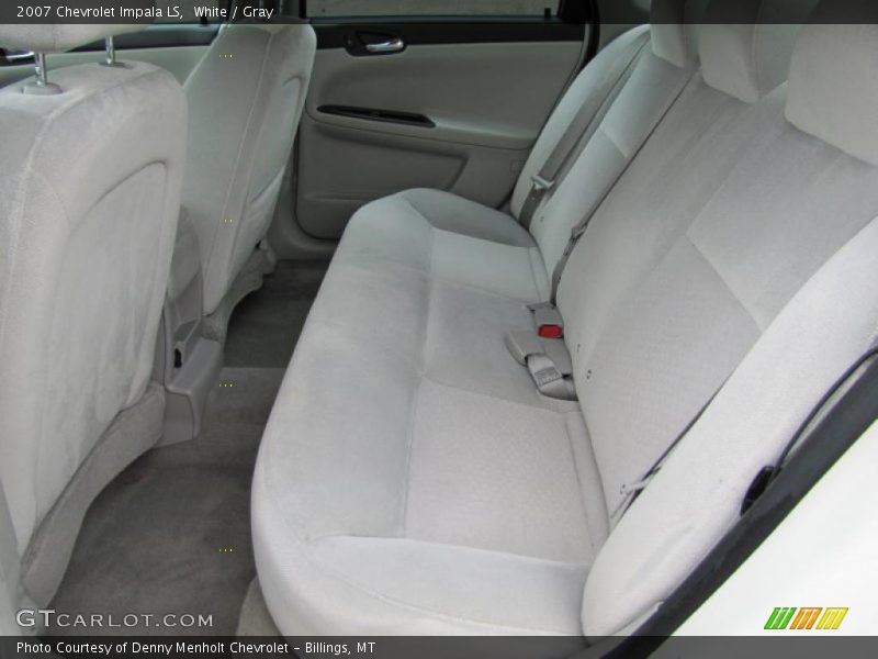 White / Gray 2007 Chevrolet Impala LS