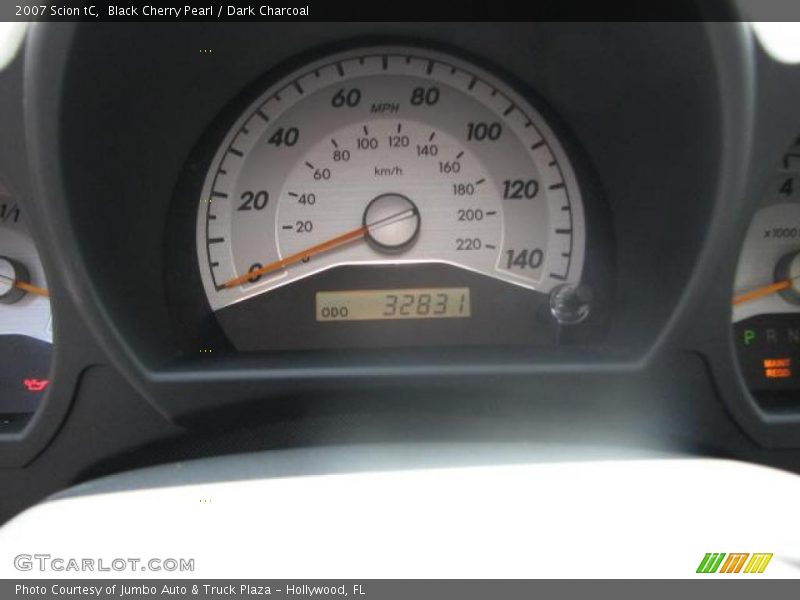 Black Cherry Pearl / Dark Charcoal 2007 Scion tC