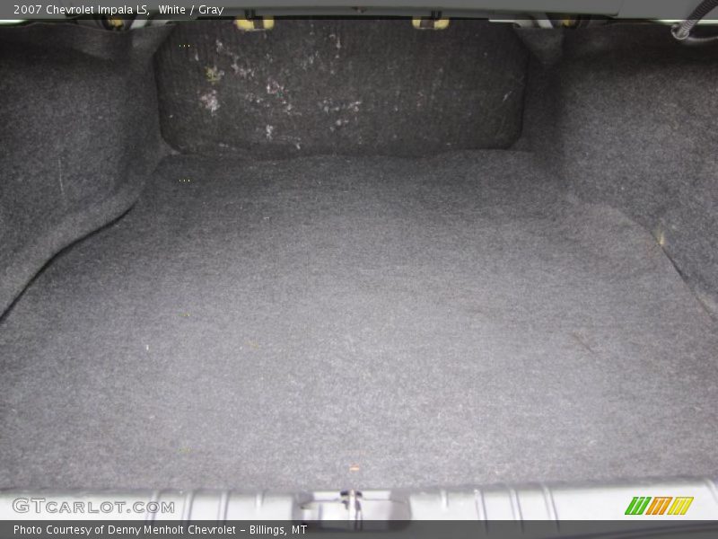 White / Gray 2007 Chevrolet Impala LS