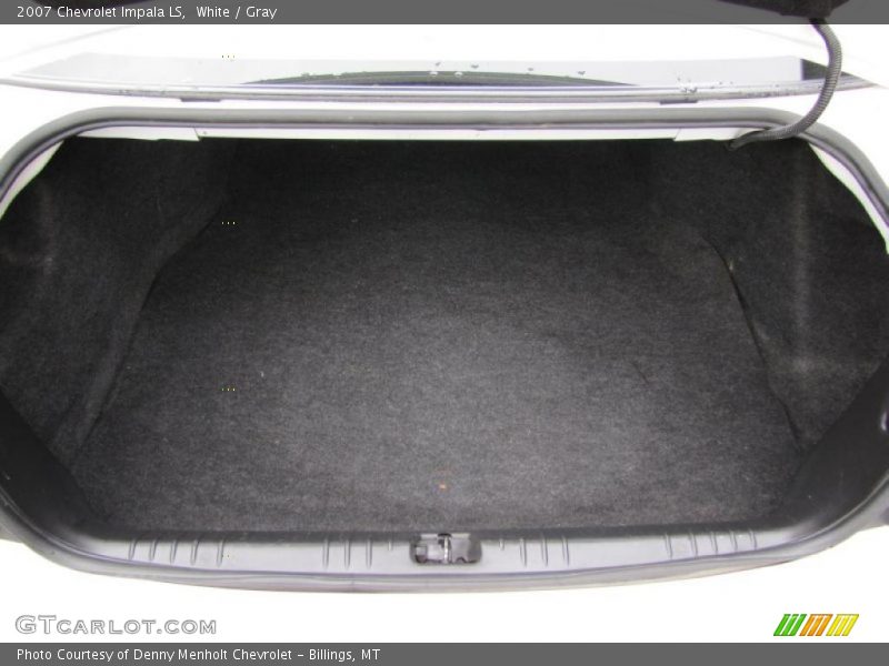 White / Gray 2007 Chevrolet Impala LS