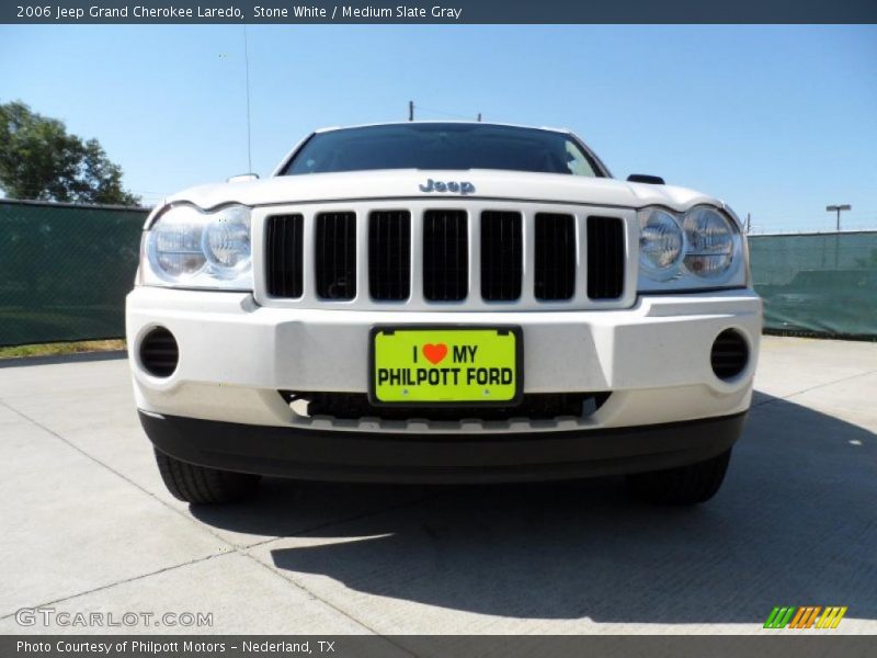 Stone White / Medium Slate Gray 2006 Jeep Grand Cherokee Laredo