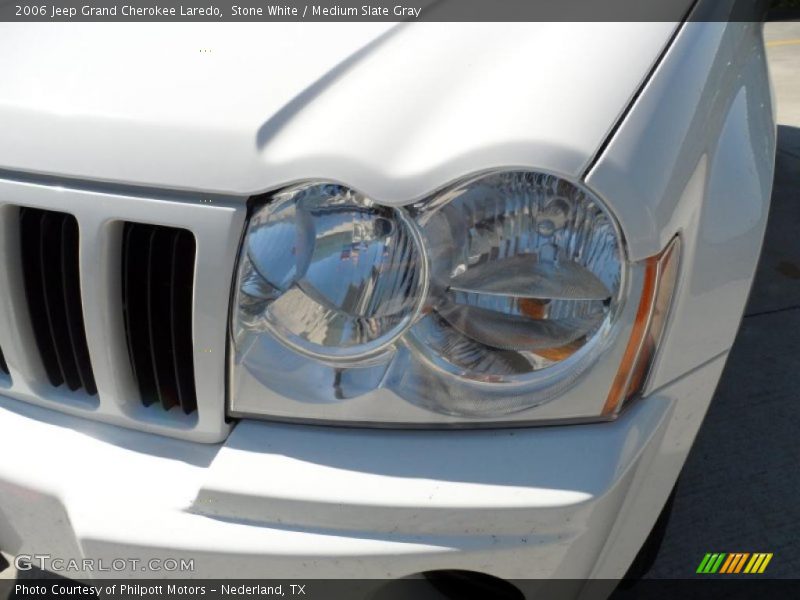 Stone White / Medium Slate Gray 2006 Jeep Grand Cherokee Laredo