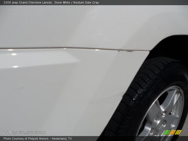 Stone White / Medium Slate Gray 2006 Jeep Grand Cherokee Laredo
