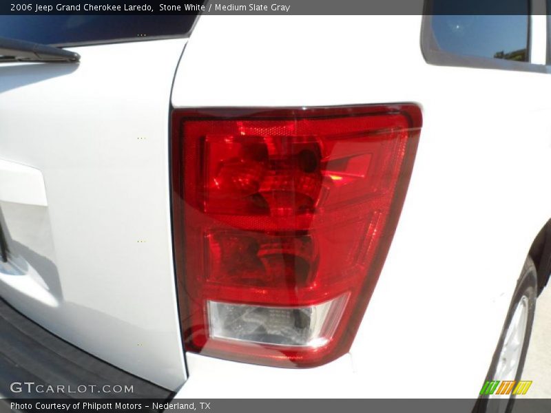 Stone White / Medium Slate Gray 2006 Jeep Grand Cherokee Laredo