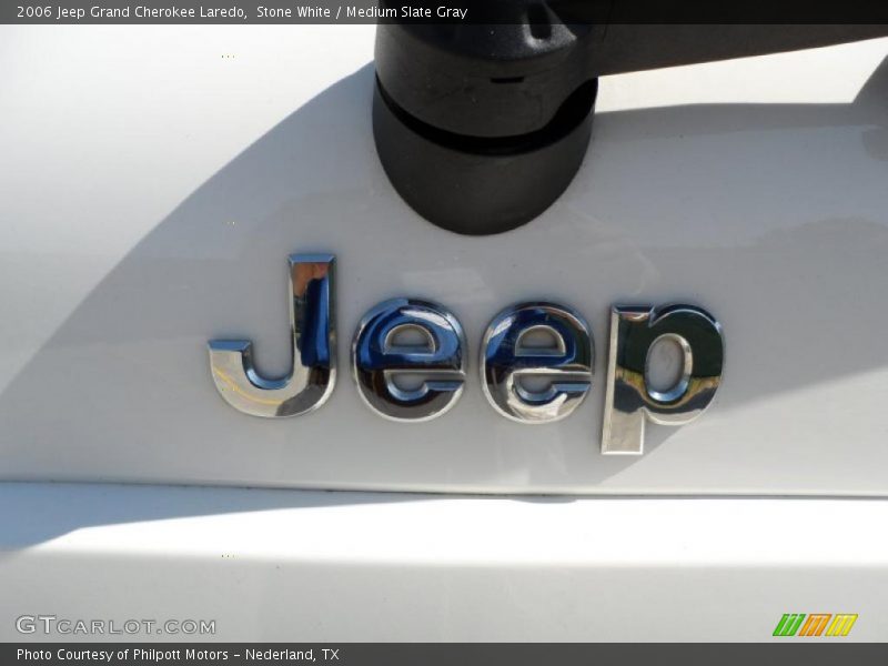 Stone White / Medium Slate Gray 2006 Jeep Grand Cherokee Laredo