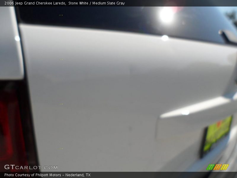 Stone White / Medium Slate Gray 2006 Jeep Grand Cherokee Laredo
