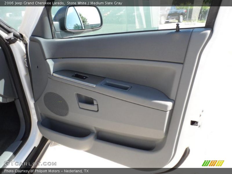 Stone White / Medium Slate Gray 2006 Jeep Grand Cherokee Laredo