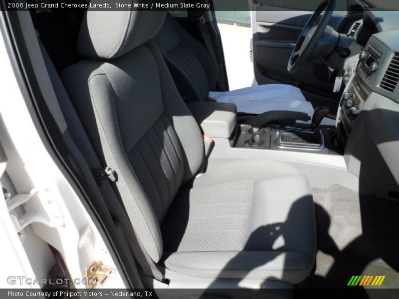 Stone White / Medium Slate Gray 2006 Jeep Grand Cherokee Laredo