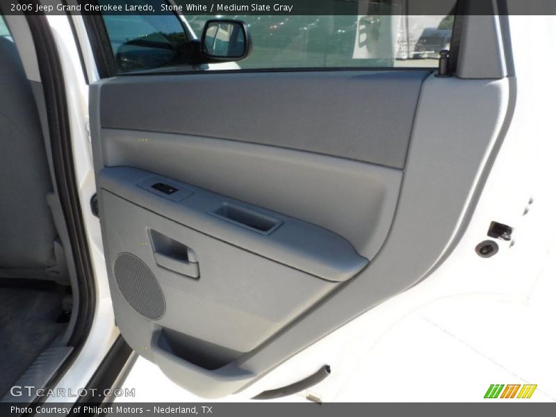Stone White / Medium Slate Gray 2006 Jeep Grand Cherokee Laredo