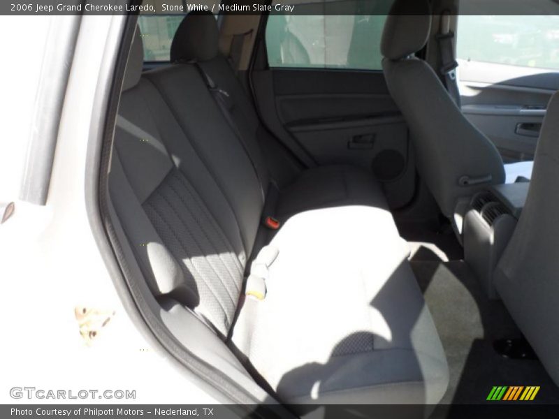 Stone White / Medium Slate Gray 2006 Jeep Grand Cherokee Laredo