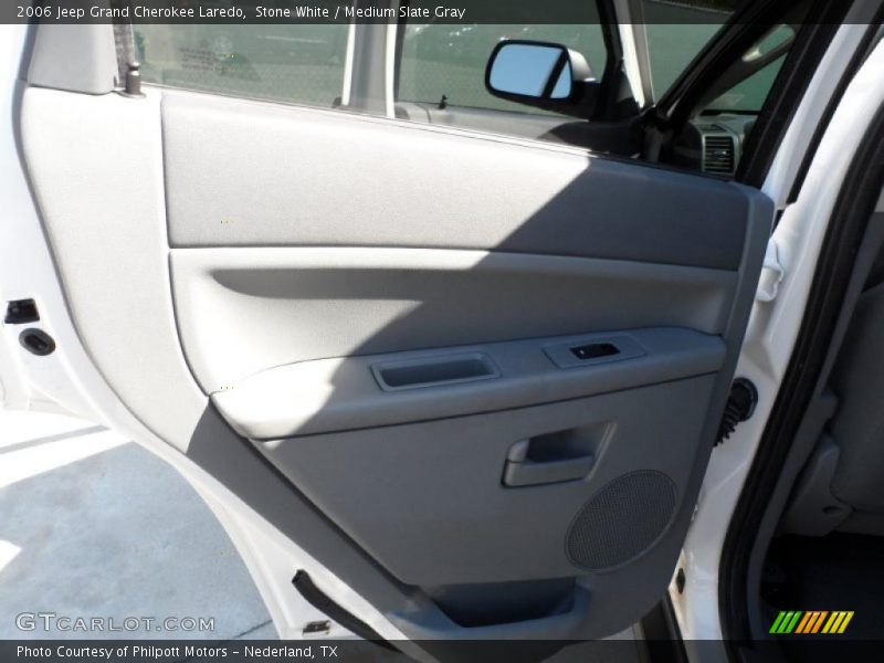 Stone White / Medium Slate Gray 2006 Jeep Grand Cherokee Laredo
