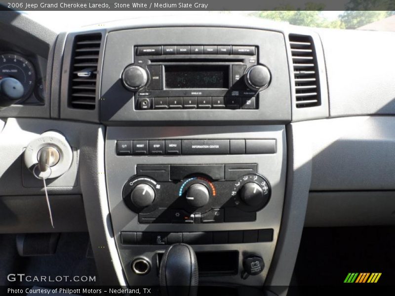 Stone White / Medium Slate Gray 2006 Jeep Grand Cherokee Laredo