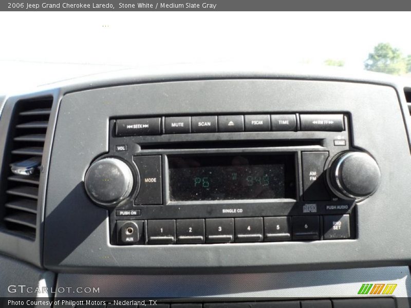 Stone White / Medium Slate Gray 2006 Jeep Grand Cherokee Laredo