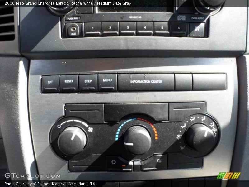 Stone White / Medium Slate Gray 2006 Jeep Grand Cherokee Laredo