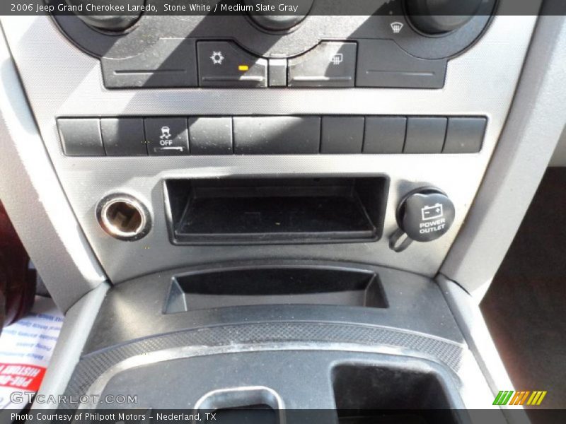 Stone White / Medium Slate Gray 2006 Jeep Grand Cherokee Laredo