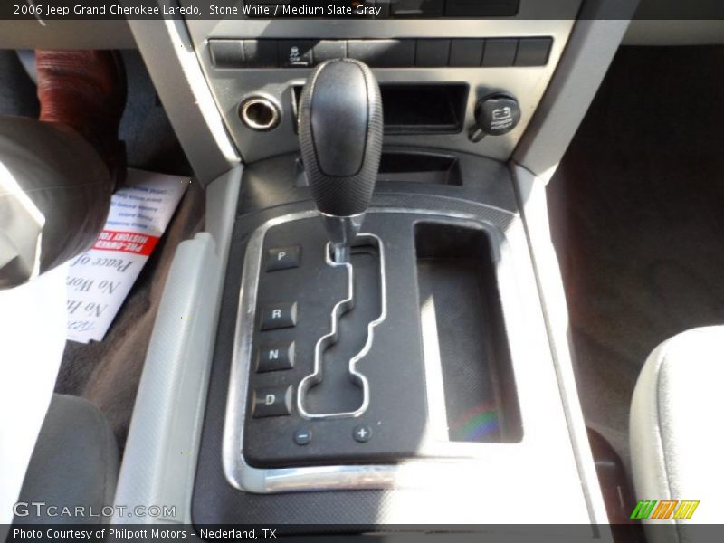 Stone White / Medium Slate Gray 2006 Jeep Grand Cherokee Laredo