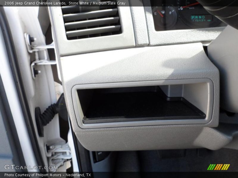 Stone White / Medium Slate Gray 2006 Jeep Grand Cherokee Laredo