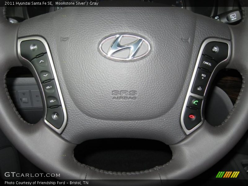 Controls of 2011 Santa Fe SE