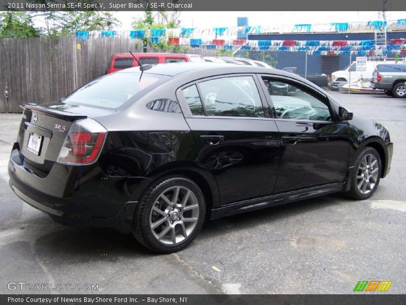 Super Black / SE-R Charcoal 2011 Nissan Sentra SE-R Spec V