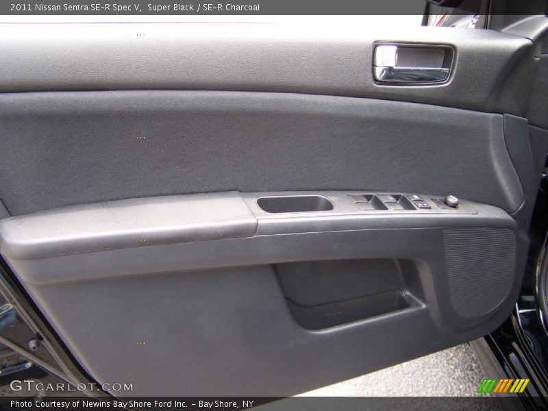 Super Black / SE-R Charcoal 2011 Nissan Sentra SE-R Spec V